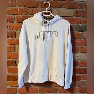 PUMA Women's White Hoodie